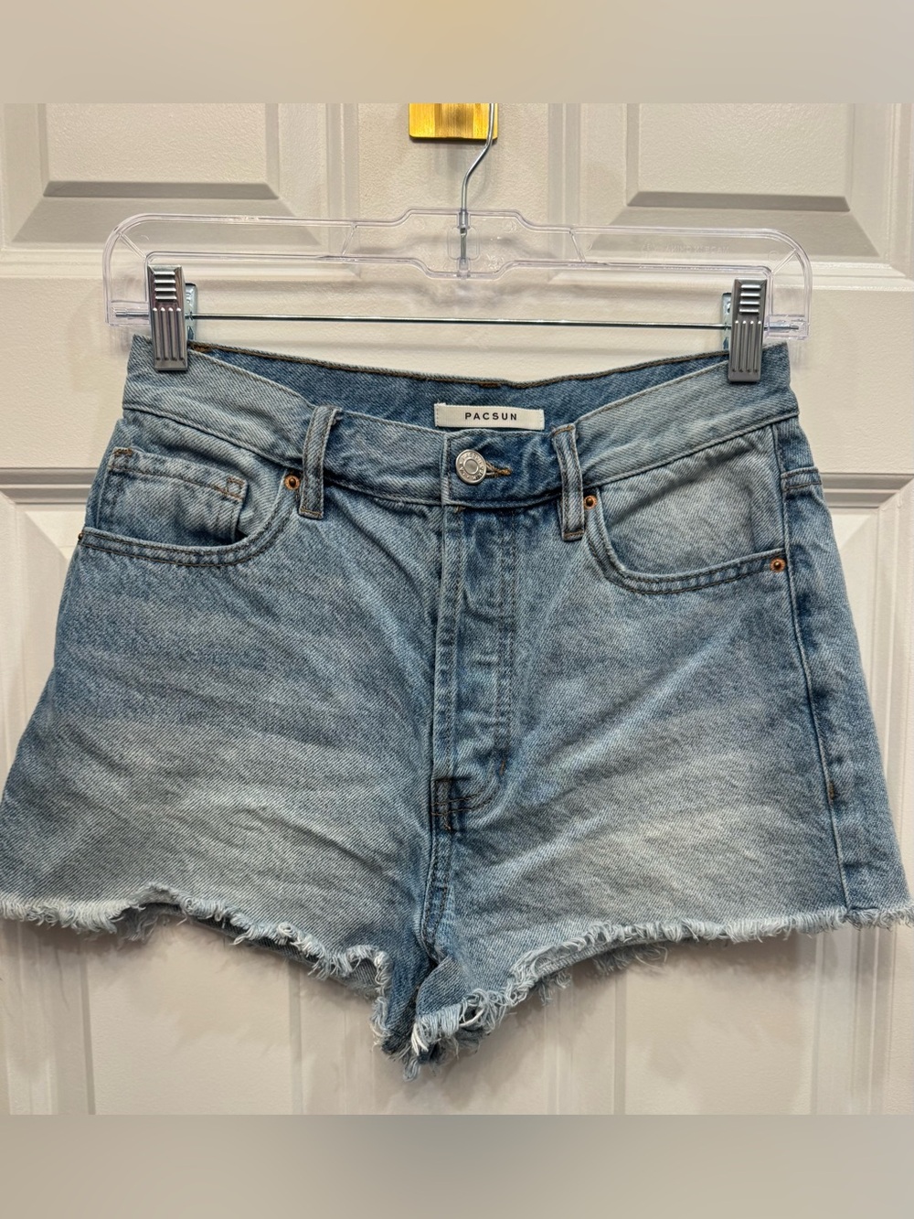 PacSun Washed Light Vintage High-Rise Denim Shorts